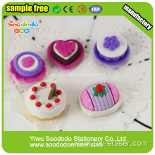 New Arrival Various Mini Cake Food Shaped Erasers At Target